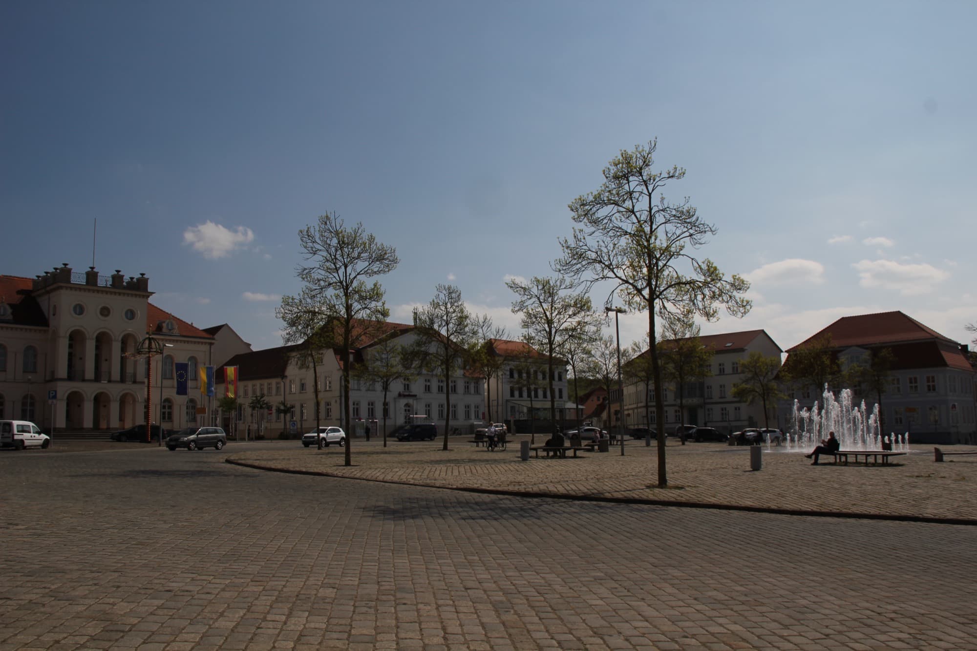 Historischer Marktplatz in der Residenzstadt Neustrelitz