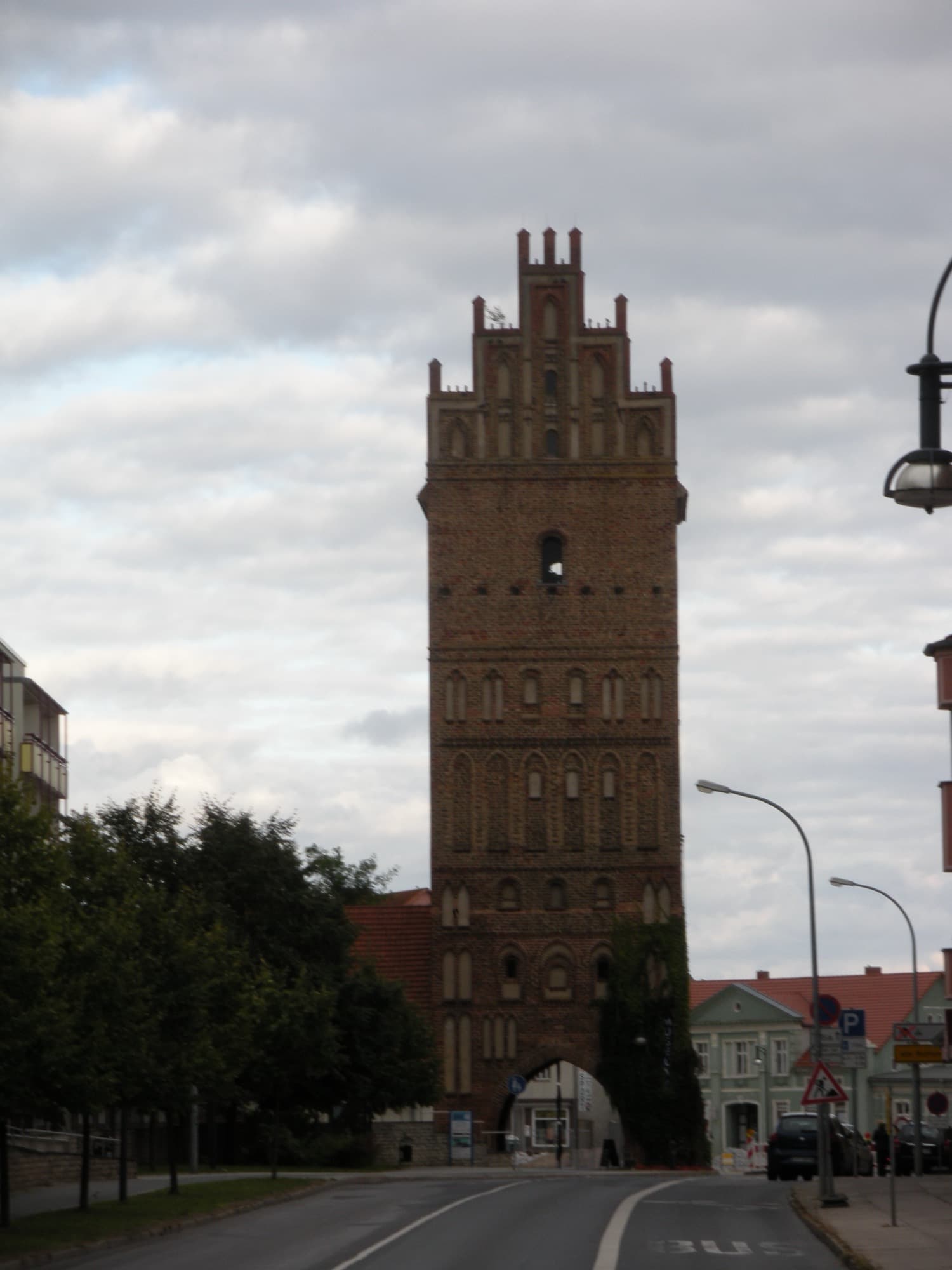 Historisches Steintor in der Anklamer Altstadt